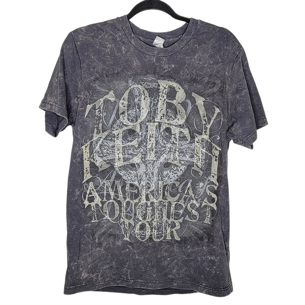 Toby Keith America's Toughest Tour 2016 T-Shirt Size Medium